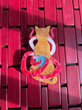 Tentacle Cat Brooch