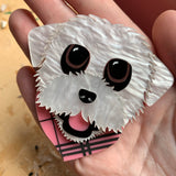 Custom pet brooch
