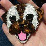 Custom pet brooch