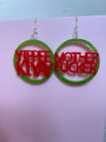“Die Hard is a Christmas Movie” Earrings