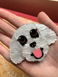 Custom pet brooch