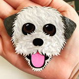 Custom pet brooch