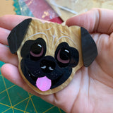 Custom pet brooch