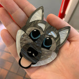Custom pet brooch