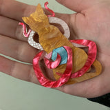 Tentacle Cat Brooch