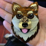 Custom pet brooch