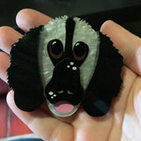 Custom pet brooch