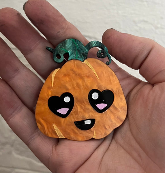 Jack O’Lantern brooch