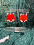 Forest fox earrings