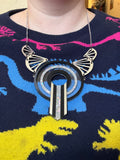 Concentric Deco necklace