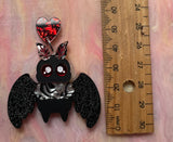 Mothman Earrings