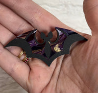 Bat brooch and necklace