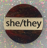 Mini Pronoun Pin