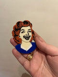 Lucy brooch (made to order)