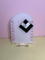 Art Deco Barbie statement studs