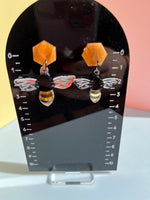 Bee Earrings - 2023 bling version