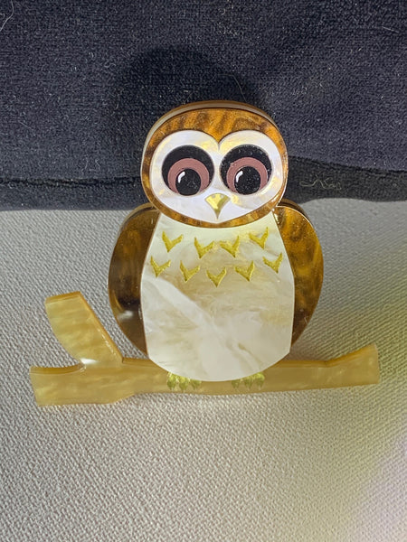 Charlotte the Owl Brooch