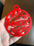 Christmas decorations - Words of Christmas