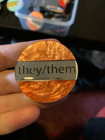 Pronoun Pin - they/them