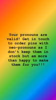 Pronoun pins - Neo-pronouns and others not covered